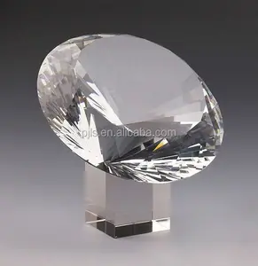 nice large crystal diamond gift , decorative glass gems diamo