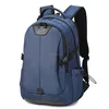 Fashion leisure shoulder backpack black waterproof anti theft backpack laptop bag for man or woman