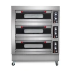 baking equipment commercial bakery oven automatic three layers gas oven with CE