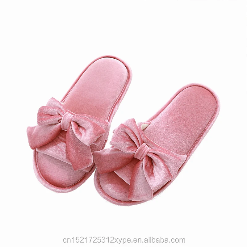OEM winter super soft Open-toed bowknot slippers plush indoor bedroom for women, As pictures
OEM winter super soft Open-toed bowknot slippers plush indoor bedroom for women, As pictures