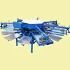 4 Color Automatic T Shirt Printing Machine Rotary Screen Printing Automatic