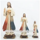 Catholic statue wholesale Divine Mercy Saint religious statues resin figurine for sale