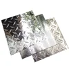 1060 1070 3003 5052 5754 6061 6063 6082 aluminum embossed diamond checkered sheet / plate
