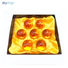 Japan Anime Dragon Ball Z 7 Star Resin Ball Figure Toys With Gift Box
