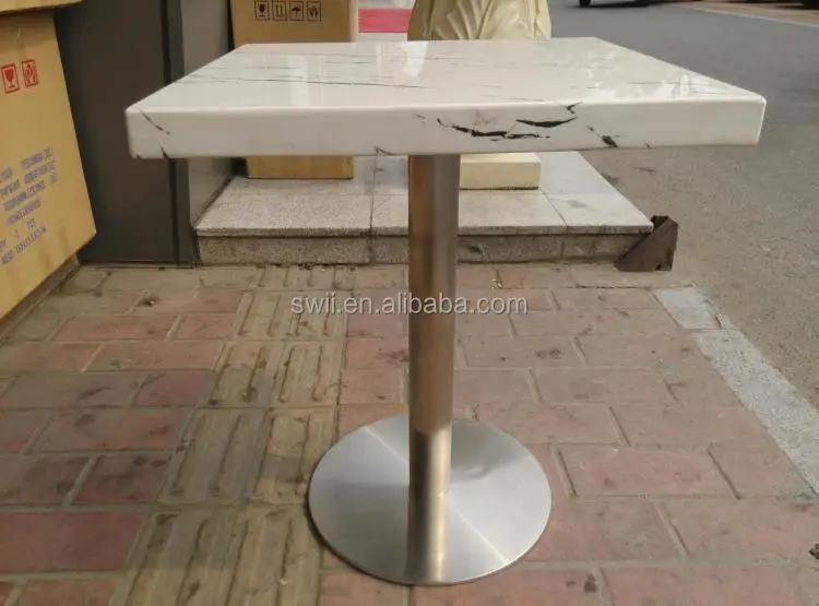 人造石テーブルの上赤食堂のテーブル仕入れ・メーカー・工場