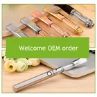 2018 refilled .5ml 1ml empty thc ceramic coil cbd oil 510 glass a3 cartridge 510 vape pen