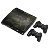 For PS3 Slim Console Vinyl Skin + 2 PCS Controller Skin Stickers