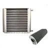 100 kw air heat exchanger with stainless steel base tube material