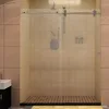 bathroom sliding door glass hardware / door clamp