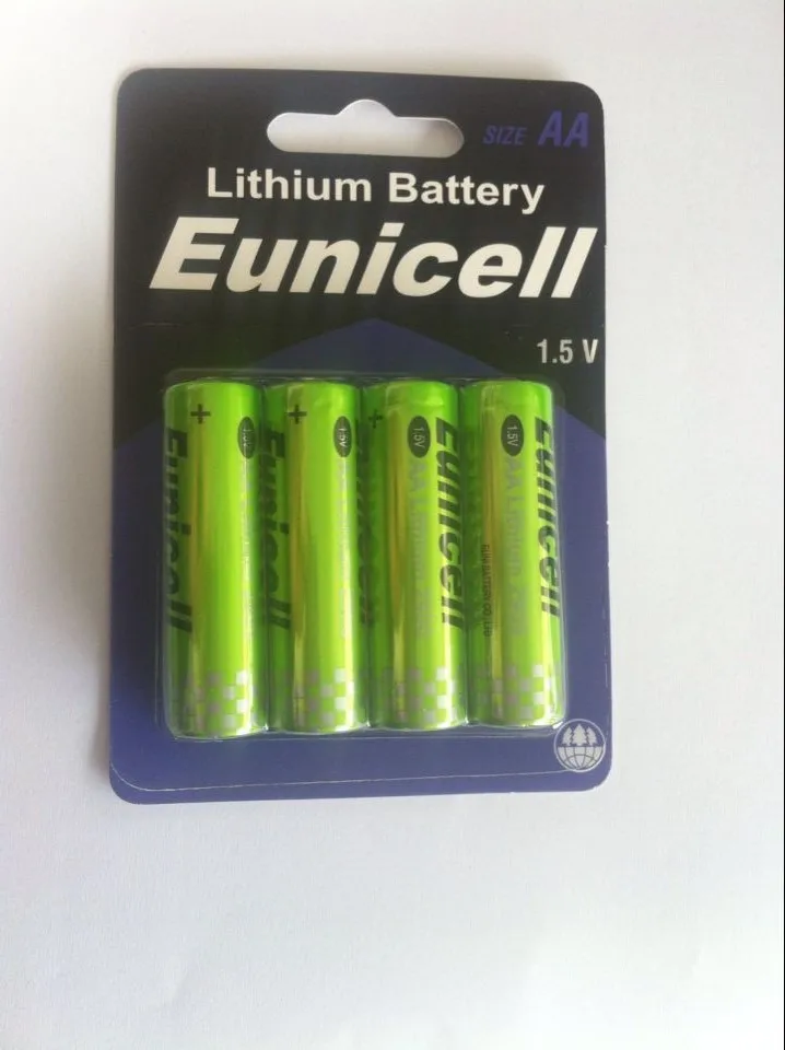 AA lithium battery-card