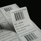 Thermal sticker paper waterproof barcode printing paper Cosmetic bar code label sticker