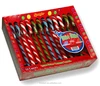 12 counts hard candy cane in box from BRC certified factory,144g candy cane in box
