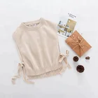 Kids Knit Vest Pattern Child Sleeveless Sweater Girls Vest
