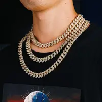 KRKC&CO CZ Diamond 12mm 14k Solid Gold Cuban Link Chain Real Gold Cuban Link Gold Filled Cuban Link Chain
KRKC&CO CZ Diamond 12mm 14k Solid Gold Cuban Link Chain Real Gold Cuban Link Gold Filled Cuban Link Chain