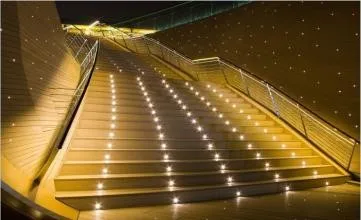 新しいスタイル熱い販売led階段廊下varandah階段壁ライト凹型ac85-285v dc12v 24ボルト仕入れ・メーカー・工場