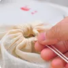 wholesale cotton bag tea bag fabric cotton tea bag string