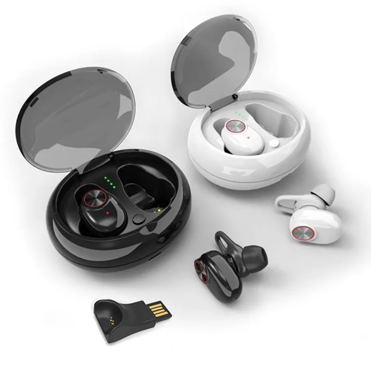 2019 New Arrival V6 Bluetooth Earphone with Charging Case for iPhone - ANKUX.COM