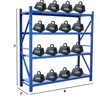 Light-type metal combination goods shelves tall industrial Hardware tools shelving