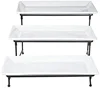 3 tier serving tray cake stand dessert tray food server display rack cheap porcelain white plates