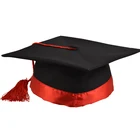 High Quality Matte Polyester Graduation Cap With Tassel Graduation Charm