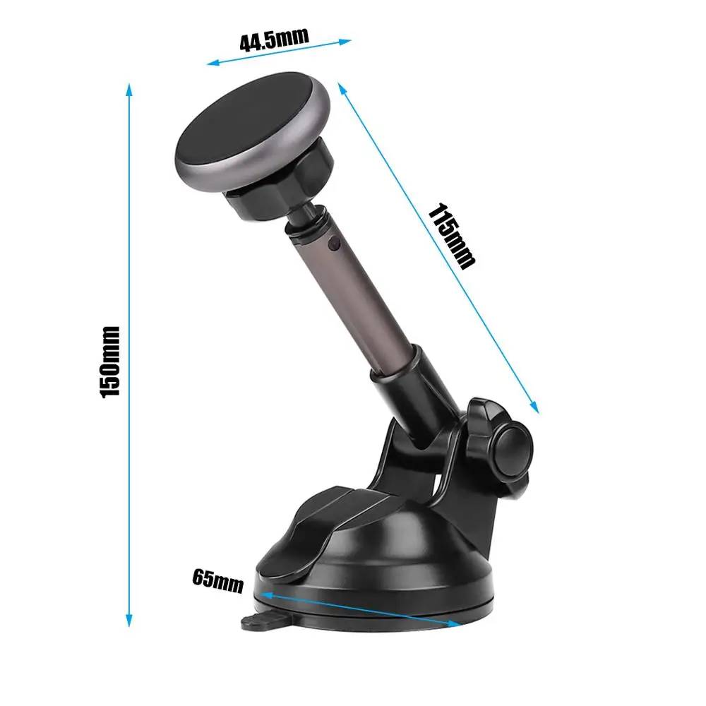 Universal car phone mount magnetic holder Cell Phone Holder Mobile Magnetic, Black grey
Universal car phone mount magnetic holder Cell Phone Holder Mobile Magnetic, Black grey