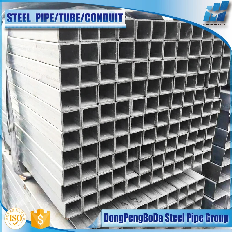 AS1163 C350 galvanized 2 inch square steel tubing for sale