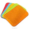 Silicone cup mat Rubber Hot Pads Pot Holder Trivet Mat Heat Resistant Kitchen Utensils silicone baking mat with custom printing