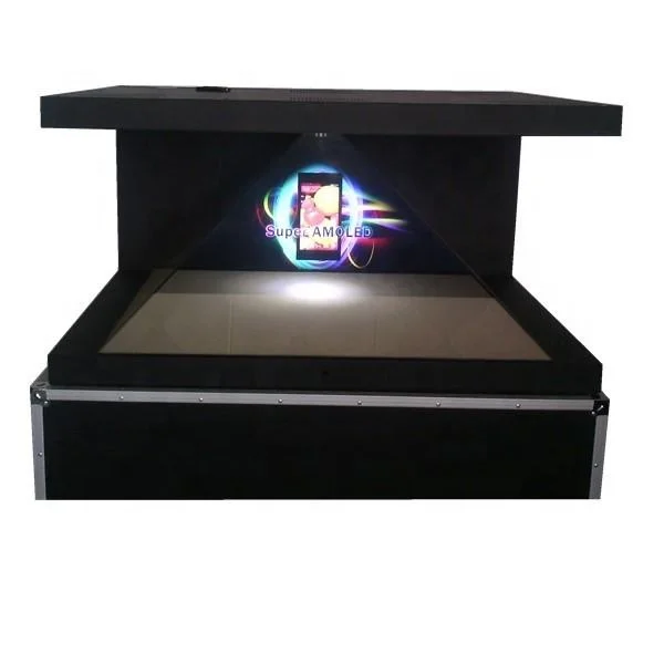 High quality 270 degree 3D Holographic Display / Advertising 3d showcase/holographic display pyramid
High quality 270 degree 3D Holographic Display / Advertising 3d showcase/holographic display pyramid