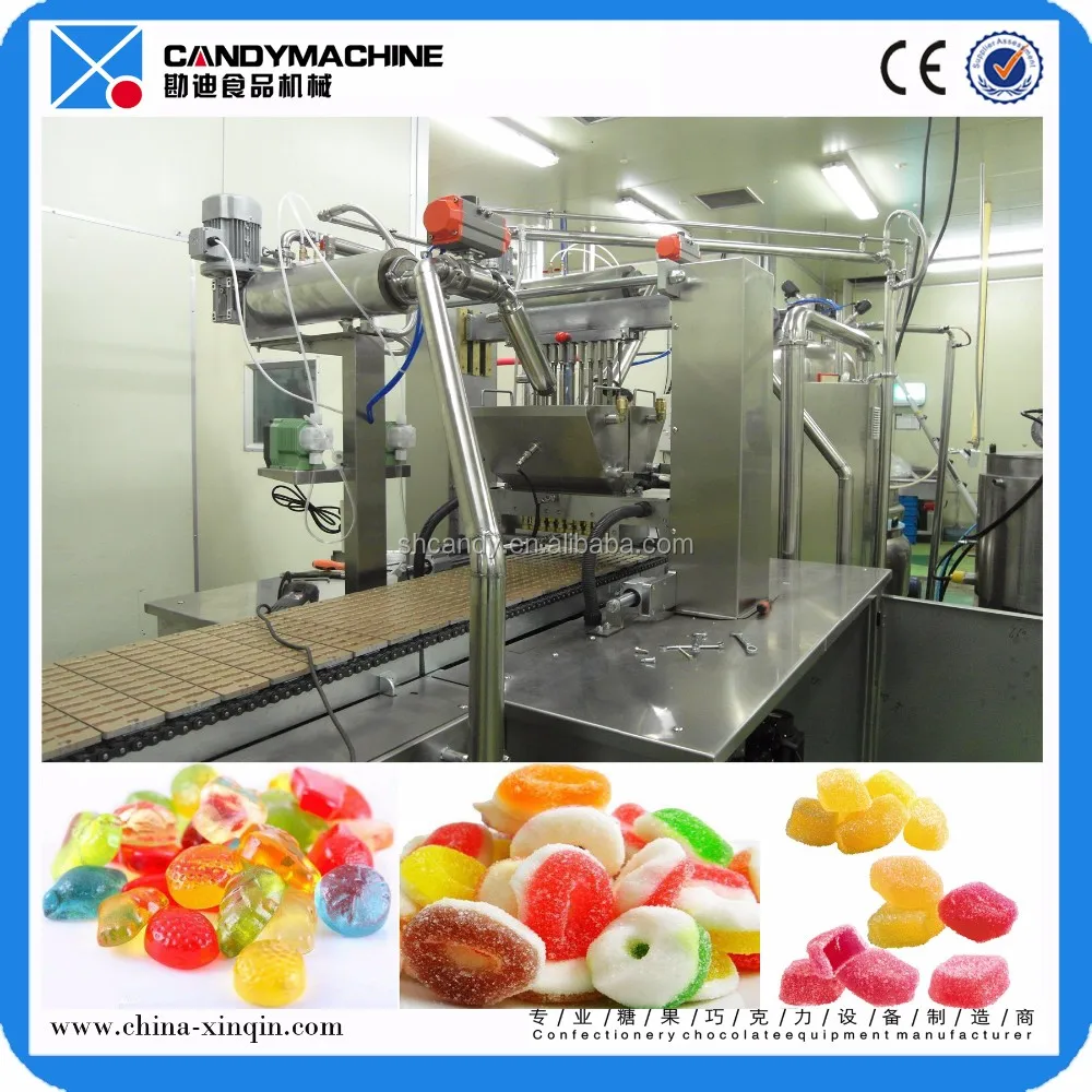 果胶果冻软糖熊软糖制造机 - buy soft candy making machine,gummy