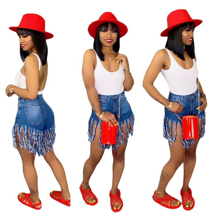 Summer Sexy Tassel Brushed Short Jeans Women's Hot sale 3 colors casual straight leg pants women tassel brushed short jeans
Summer Sexy Tassel Brushed Short Jeans Women's Hot sale 3 colors casual straight leg pants women tassel brushed short jeans