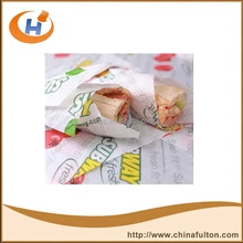 Fulton SWP30 burger sandwich grease proof packing paper