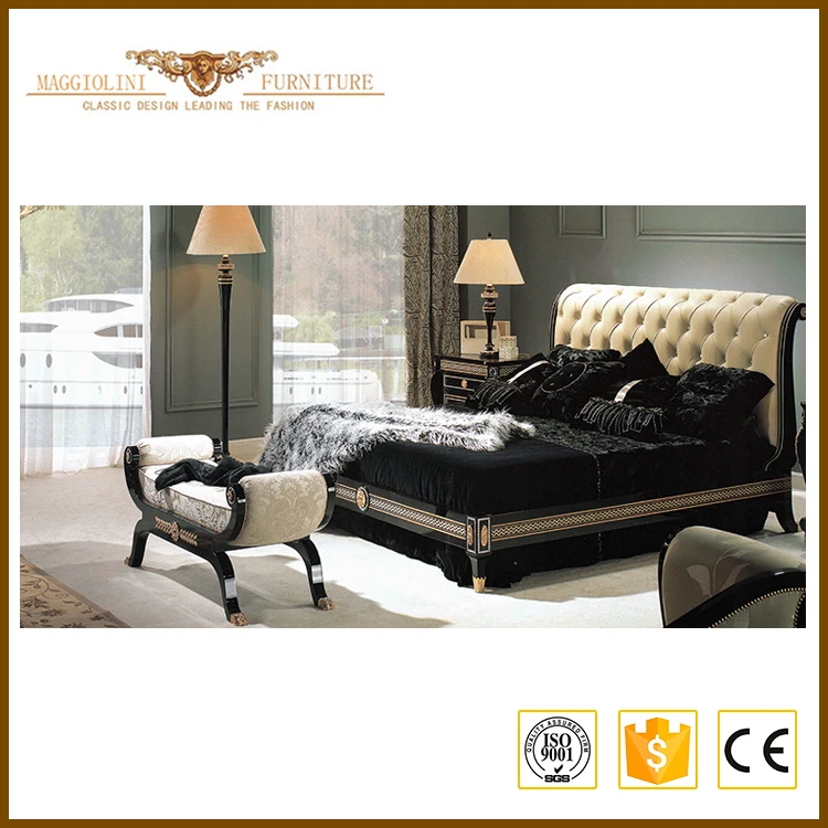 China manufacture excellent quality veneer wooden bedroom furniture