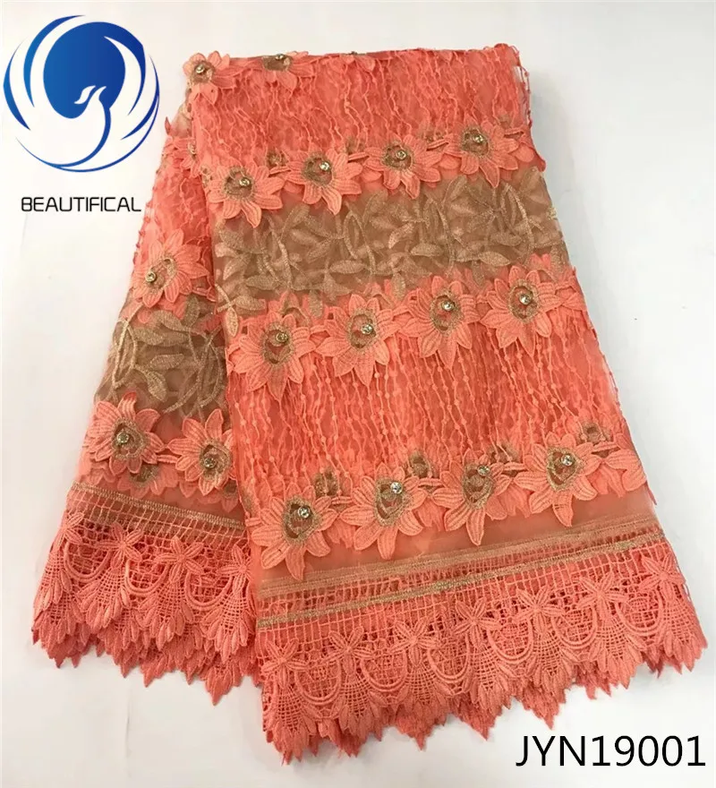 BEAUTIFICAL High quality african 3d flower net lace and guipure lace fabric Embroidered tulle lace fabric for clothes JLN190, As picture
BEAUTIFICAL High quality african 3d flower net lace and guipure lace fabric Embroidered tulle lace fabric for clothes JLN190, As picture