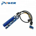 New arrival pcie 3.0 x16 extension cable adapter stable power supply mini pci-e adapter
