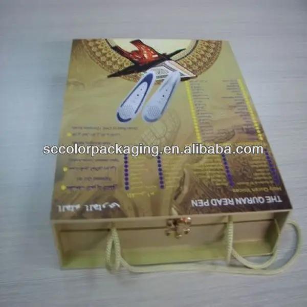 shenzhen custom book paper packaging gift box