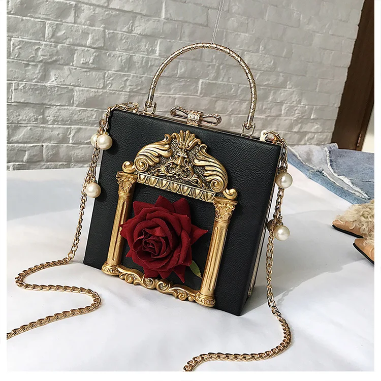 YZORA New Design Lady Luxury Handbag For Women Shoulder Bag With Chain Box Bag, Pink, blue, white, black 
YZORA New Design Lady Luxury Handbag For Women Shoulder Bag With Chain Box Bag, Pink, blue, white, black