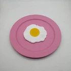bio wheat straw plastic tableware plate colorful plates for feeding and dinner