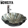 Sanitary Ware China Top Ten Selling Glass Wash basin Bathroom Sink