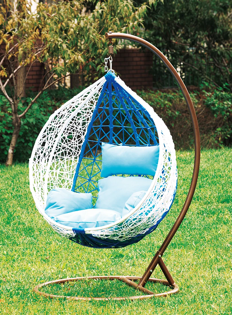 Round Relax Rattan Garden Swings For Adults Outdoor Bed Outdoor Swing