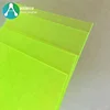 0.9mm Die Cutting Fluorescent Green Plastic PVC Sheet for Glasses