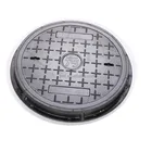 SGS EN124 fiberglass manhole cover and frame with excellent non-conducting