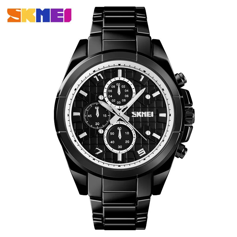 SKMEI 1378 Men's Fashion&Casual Quartz Watch Stainless Steel Band Business Watch
SKMEI 1378 Men's Fashion&Casual Quartz Watch Stainless Steel Band Business Watch