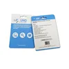 Paper/pvc material blister card backing card printing