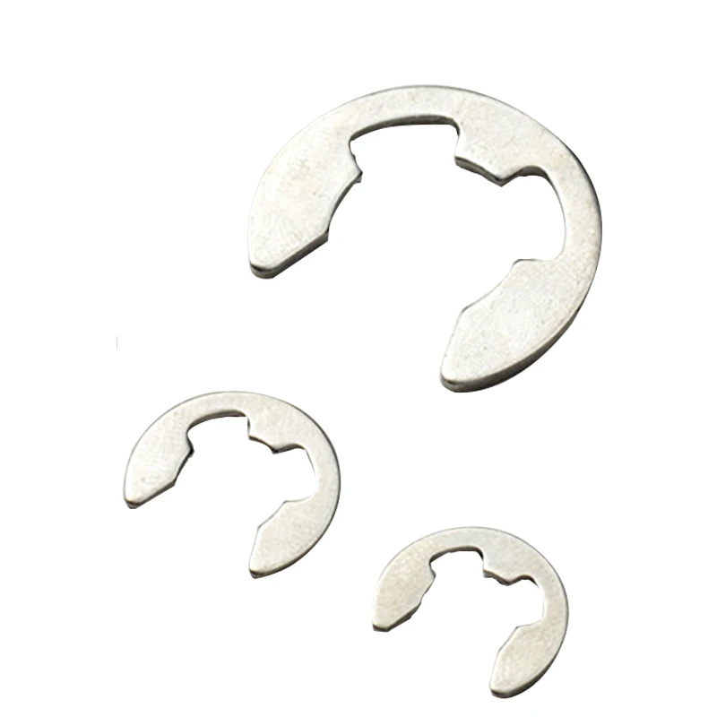 Stainless steel washer E clip