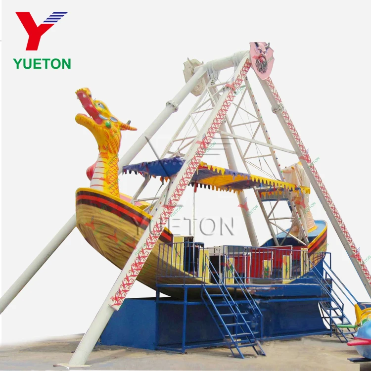 Zhengzhou Yueton mejor venta tema Parque de Atracciones paseos en barco pirata/barcos/Paseos en de Viking