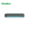 Gevilion 1000Mbps 10 Port 12V Poe Gigabitswitch Fiber Optical Ethernet Switch Poe Ubiquiti