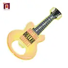 Bottle Opener Keychain Qatar 2D Soft Guitar Metal Bottle Opener Chinese Wedding Keychain of Life