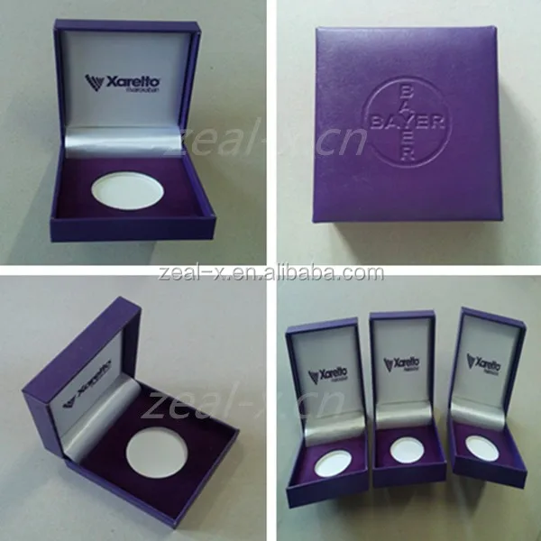 customized pu leather gift paper cardboard boxes with inlay for