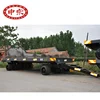 Factory Transport Heavy Duty Solid Tyre Flatbed Truck Trailer
