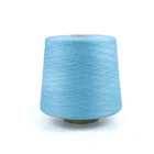 China 100% polyester cotton like yarn cheap price color 21s 32s cotton yarn for weaving